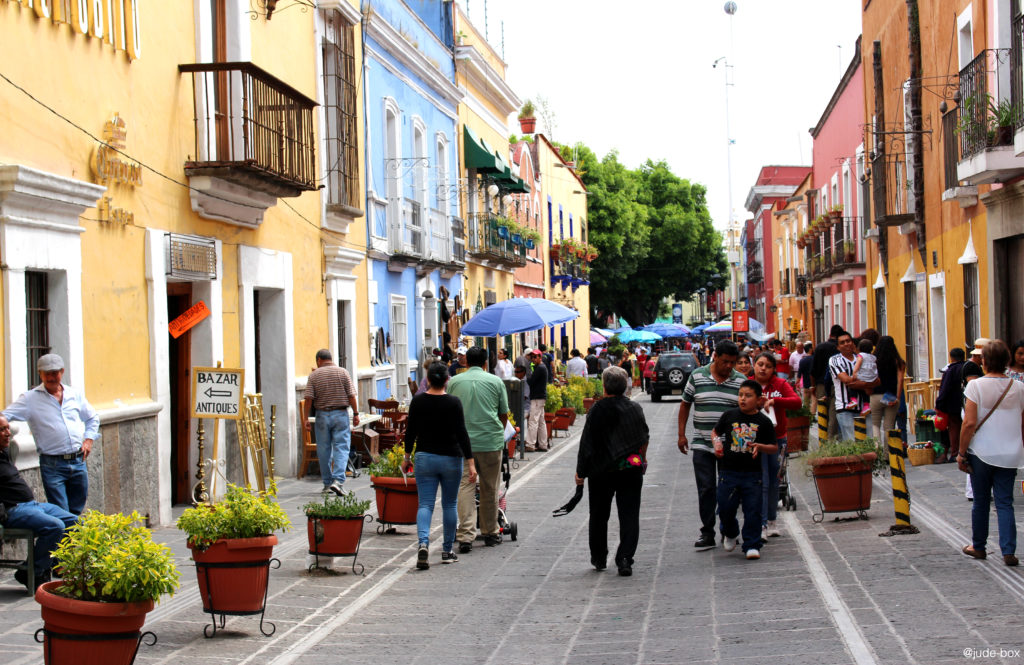 Rues de Puebla - Mexique