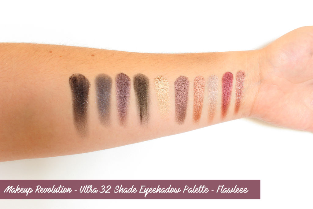 Make Up Revolution ✻ Flawless swatches Make Up Revolution ✻ Flawless Swatches
